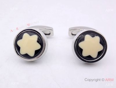 Aftermarket Mont Blanc Classic Collection Stainless Steel Cufflinks
